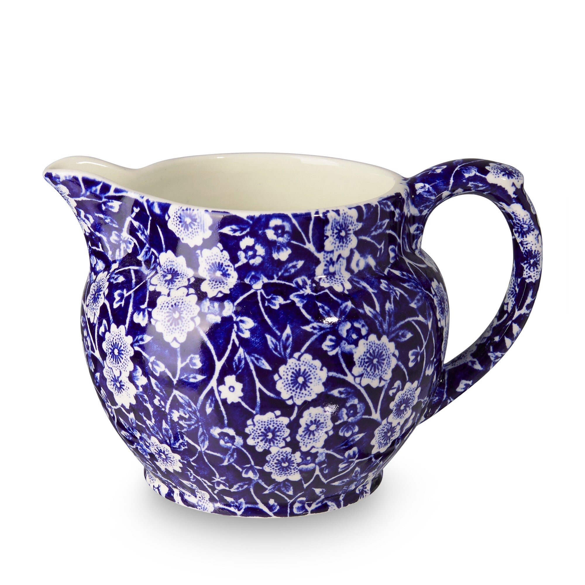Burleigh Blue Calico Dutch Jug Small 284ml
