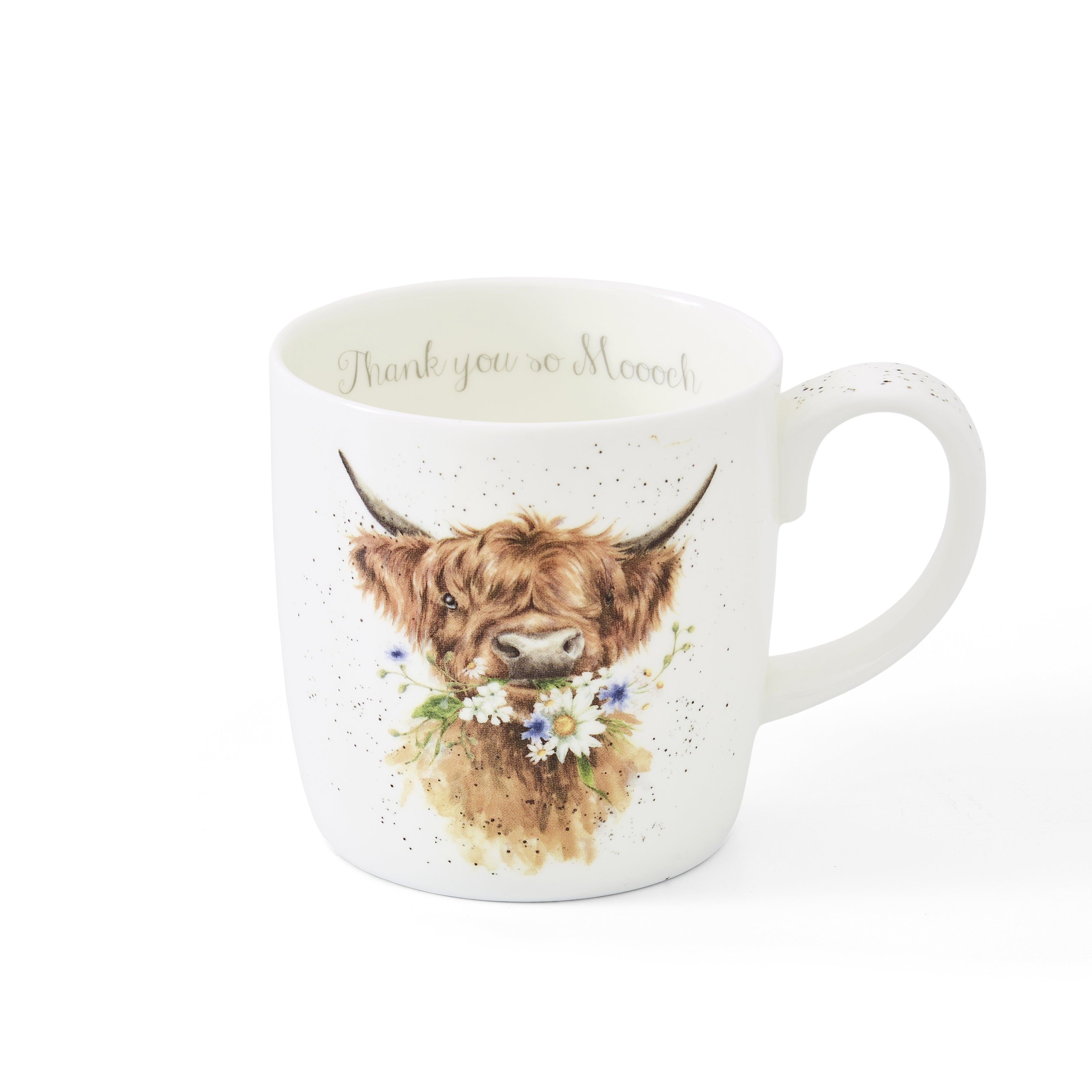 Wrendale Designs Thank You (Cow) 0.40L Single
