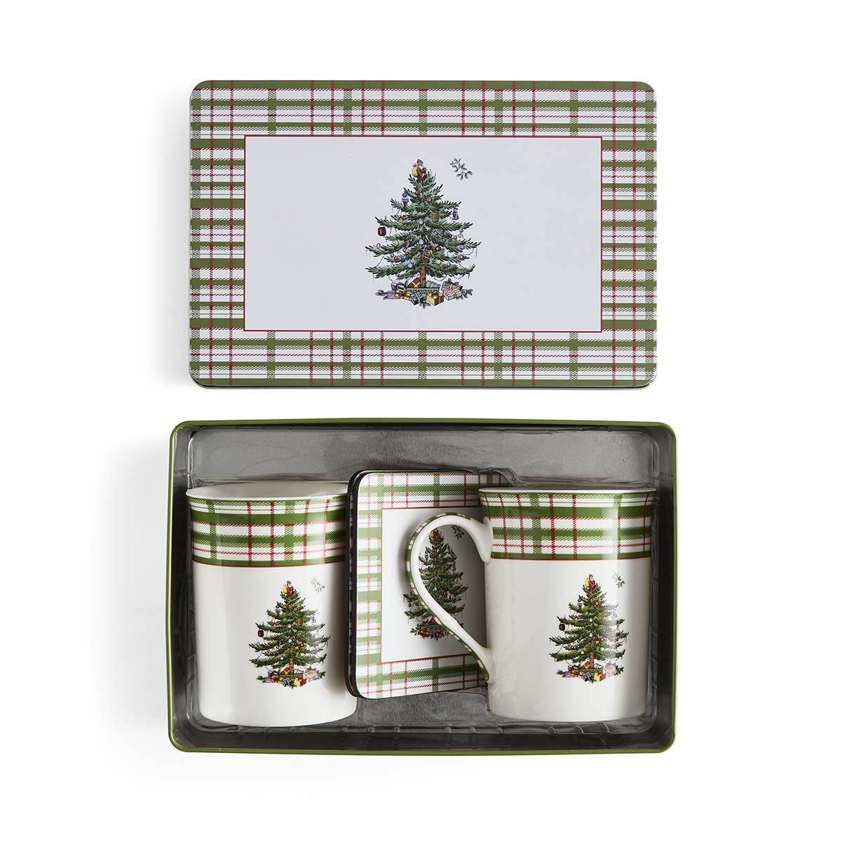 NEW Christmas Tree Annual 2025 5pc Mug and Tin Set Tin 23cm x 15 cm x 8.6cm
Mug 0.34L
Coaster 10.5cm x 10cm Set"