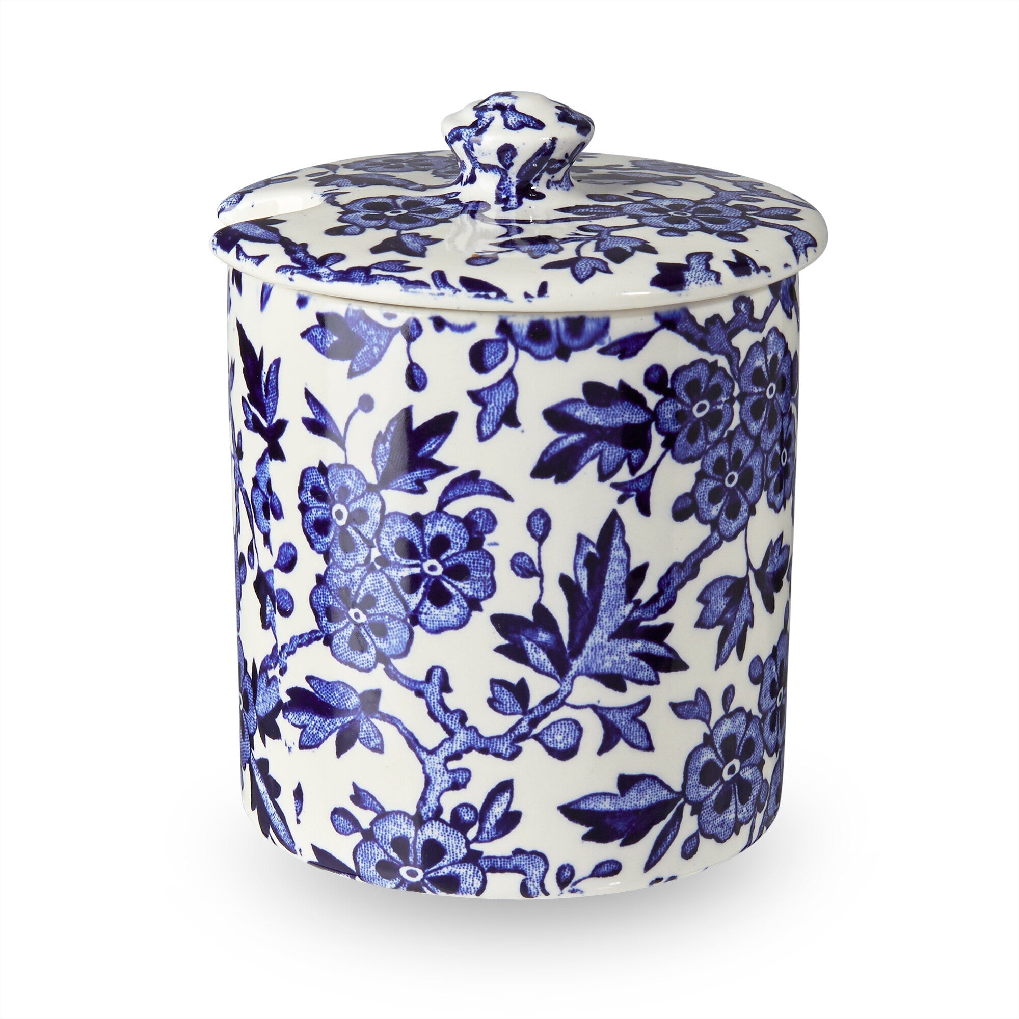 Burleigh Blue Arden Jam Pot/ Covered Sugar 250g