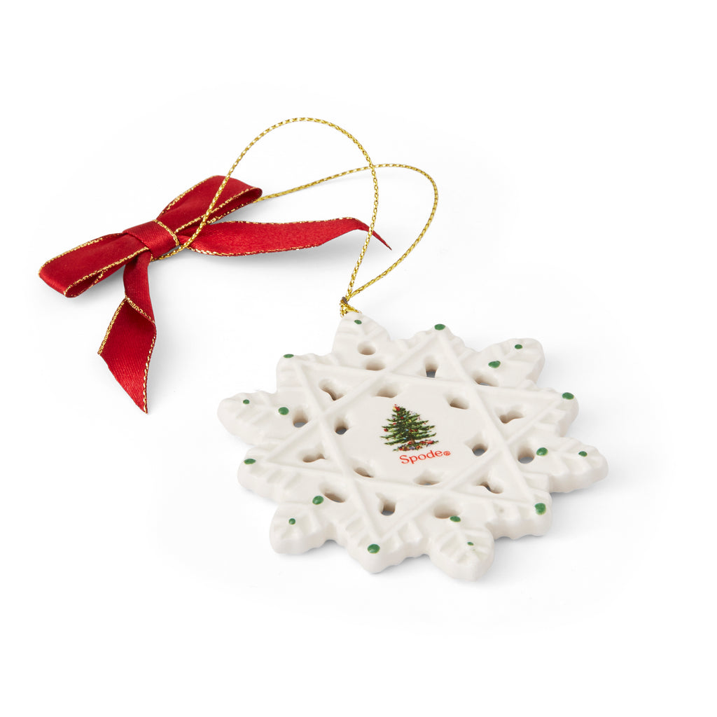 Christmas Tree Snowflake Decoration