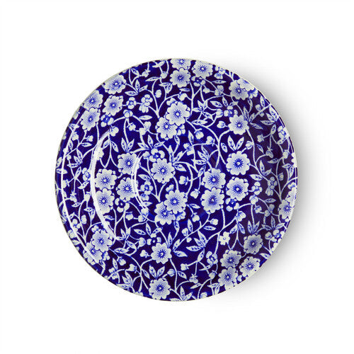 Burleigh Blue Calico Teacup & Saucer