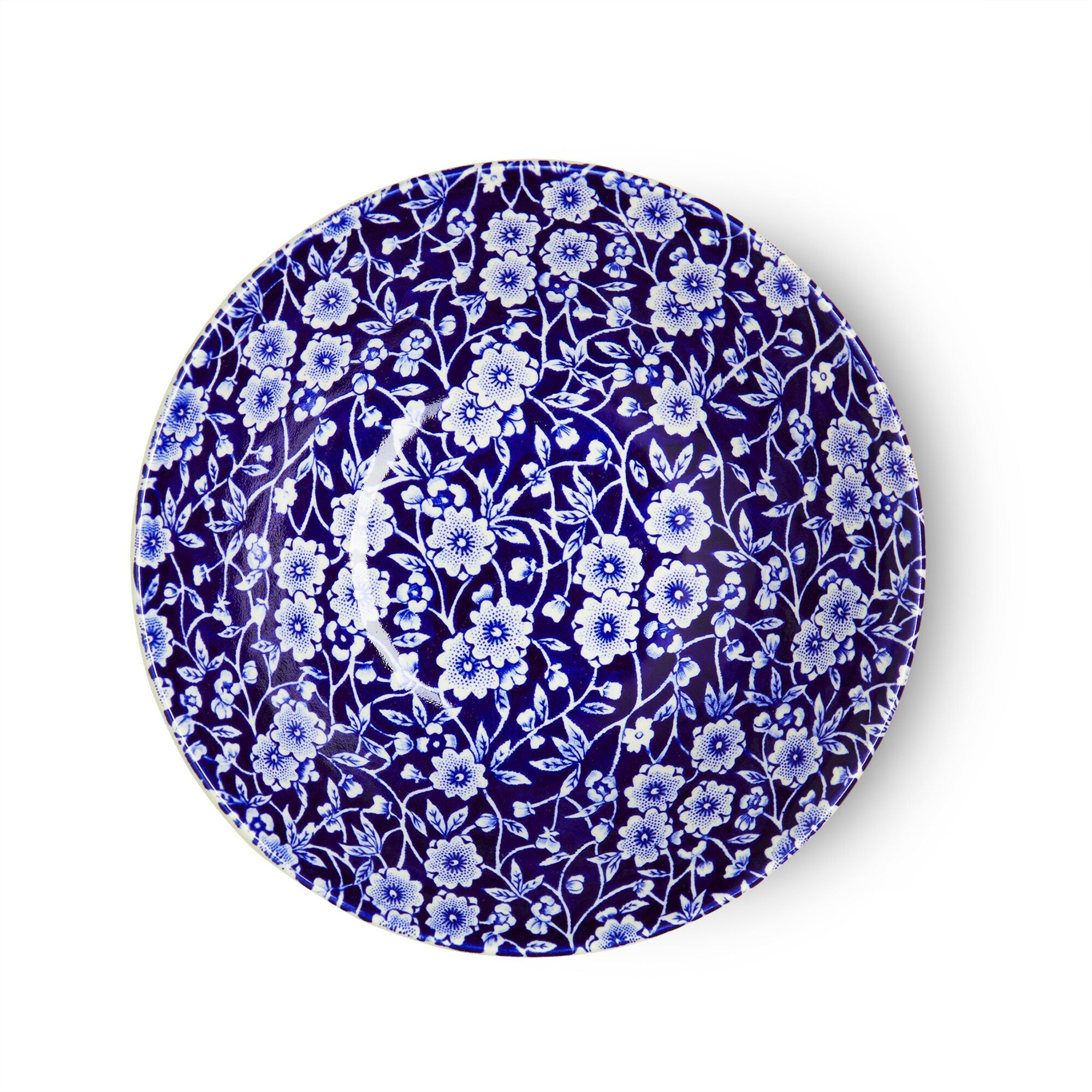 Burleigh Blue Calico Cereal Bowl 16cm