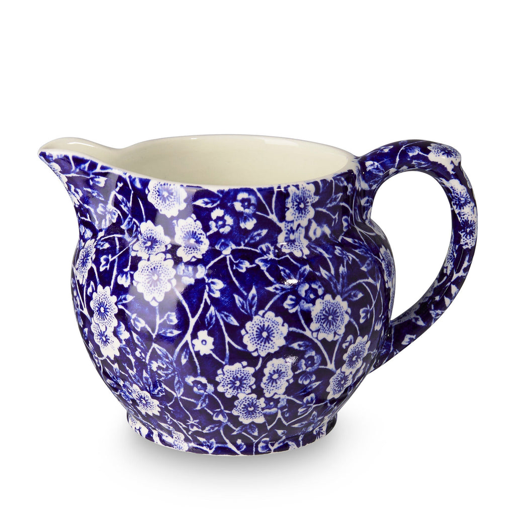 Burleigh Blue Calico Dutch Jug Small 284ml