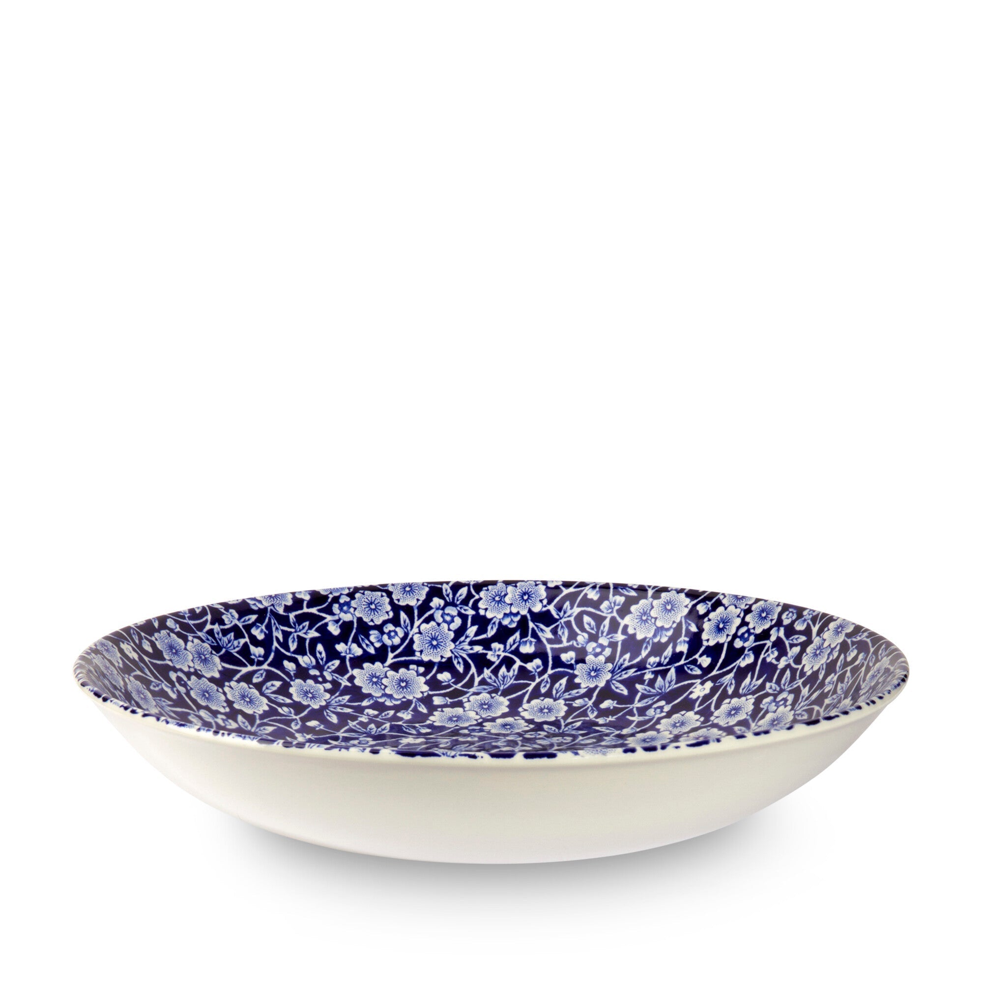 Burleigh Blue Calico Pasta Bowl 23cm