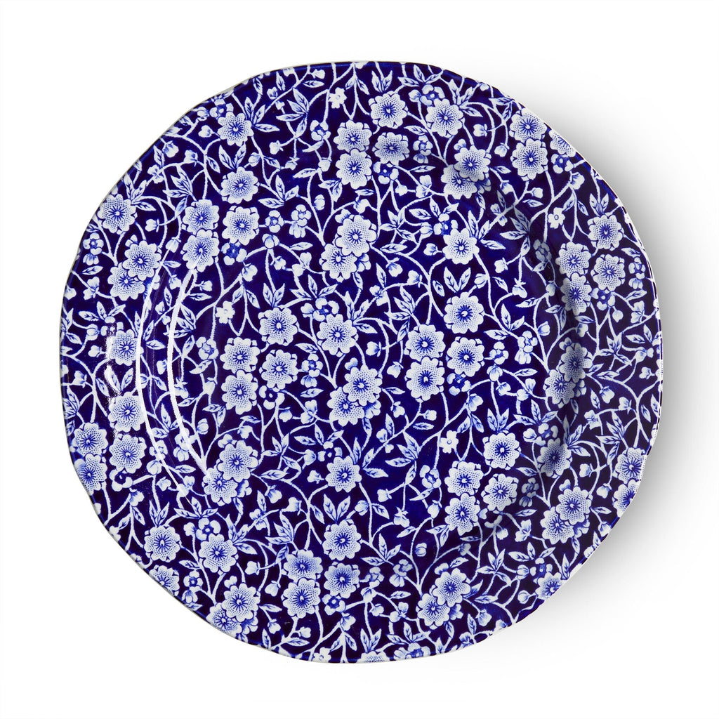 Burleigh Blue Calico Plate 21.5cm