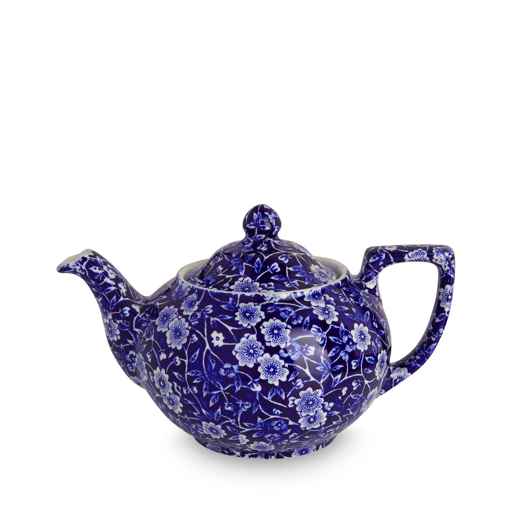 Burleigh Blue Calico Teapot Small 400ml
