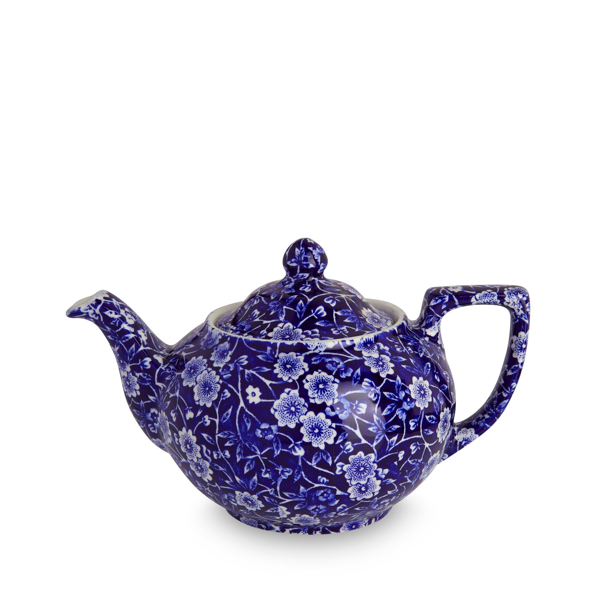 Burleigh Blue Calico Teapot Small 400ml