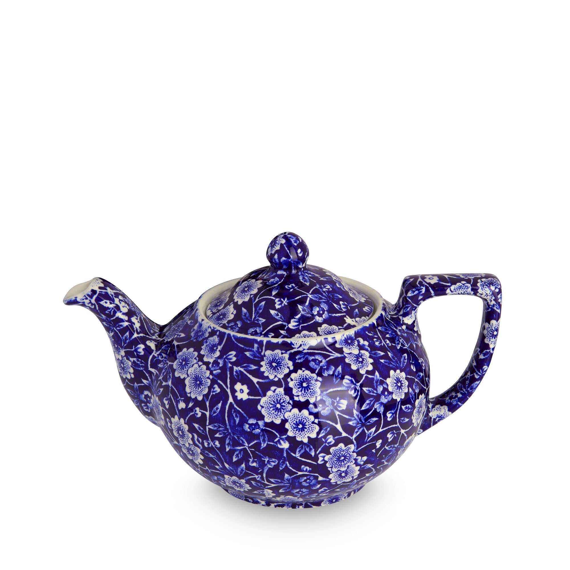 Burleigh Blue Calico Teapot Small 400ml