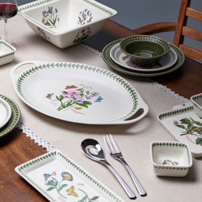 Botanic Garden Set of 2 Scalloped Ramekins