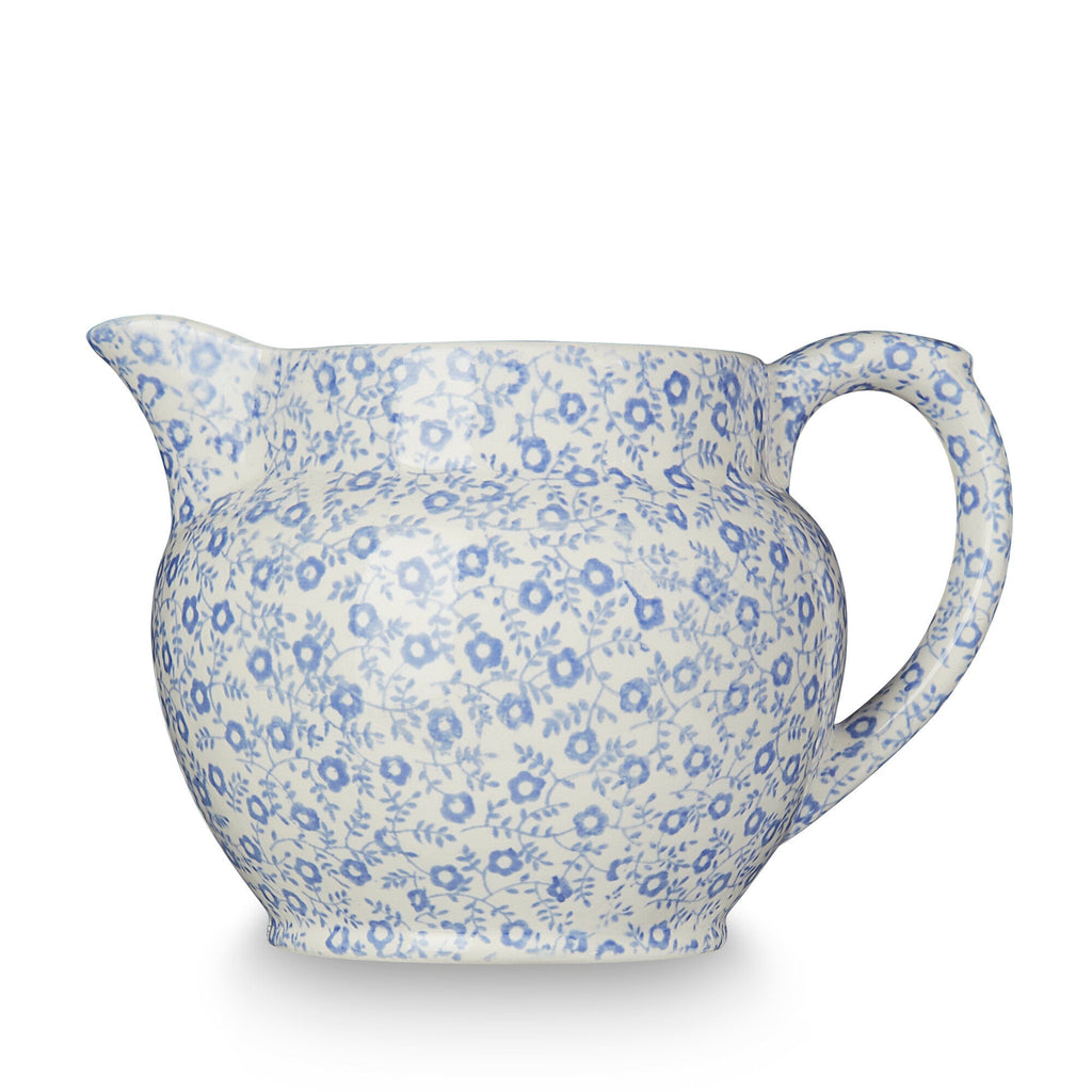 Burleigh Pale Blue Felicity Dutch Jug Small 284ml/ 0.5pt