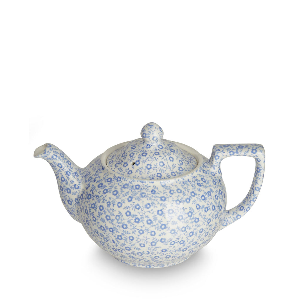 Burleigh Pale Blue Felicity Teapot Small 400ml/ 0.75pt