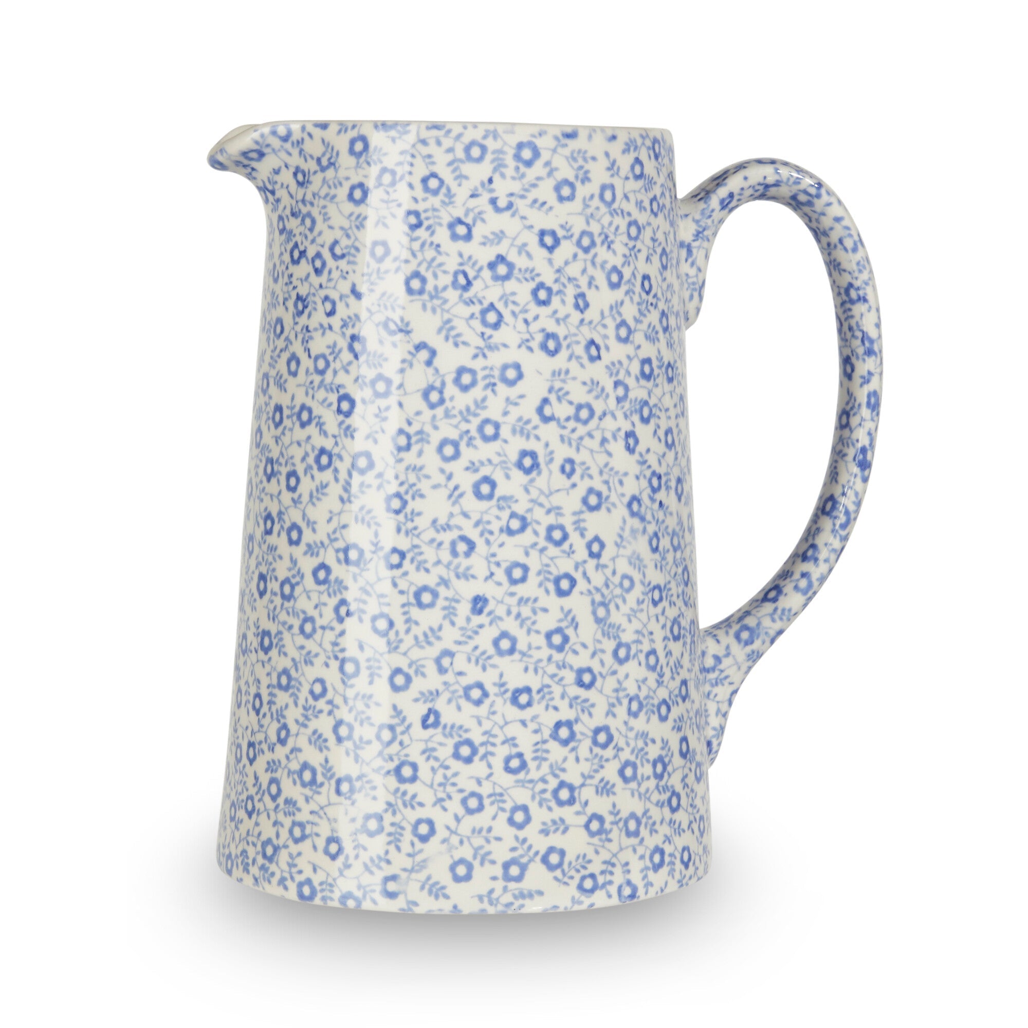 Burleigh Pale Blue Felicity Tankard Jug Medium 568ml/ 1pt