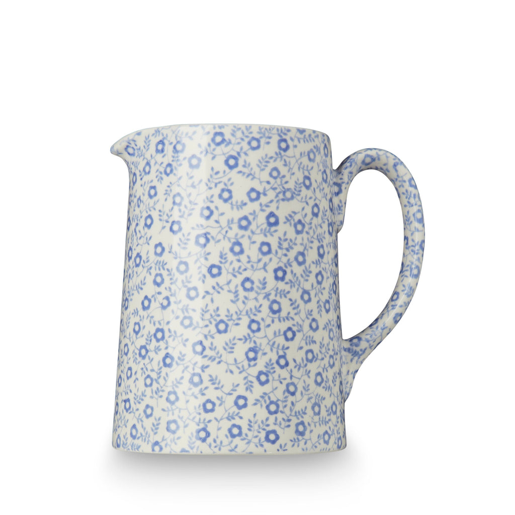 Burleigh Pale Blue Felicity Tankard Jug Small 284ml/ 0.5pt
