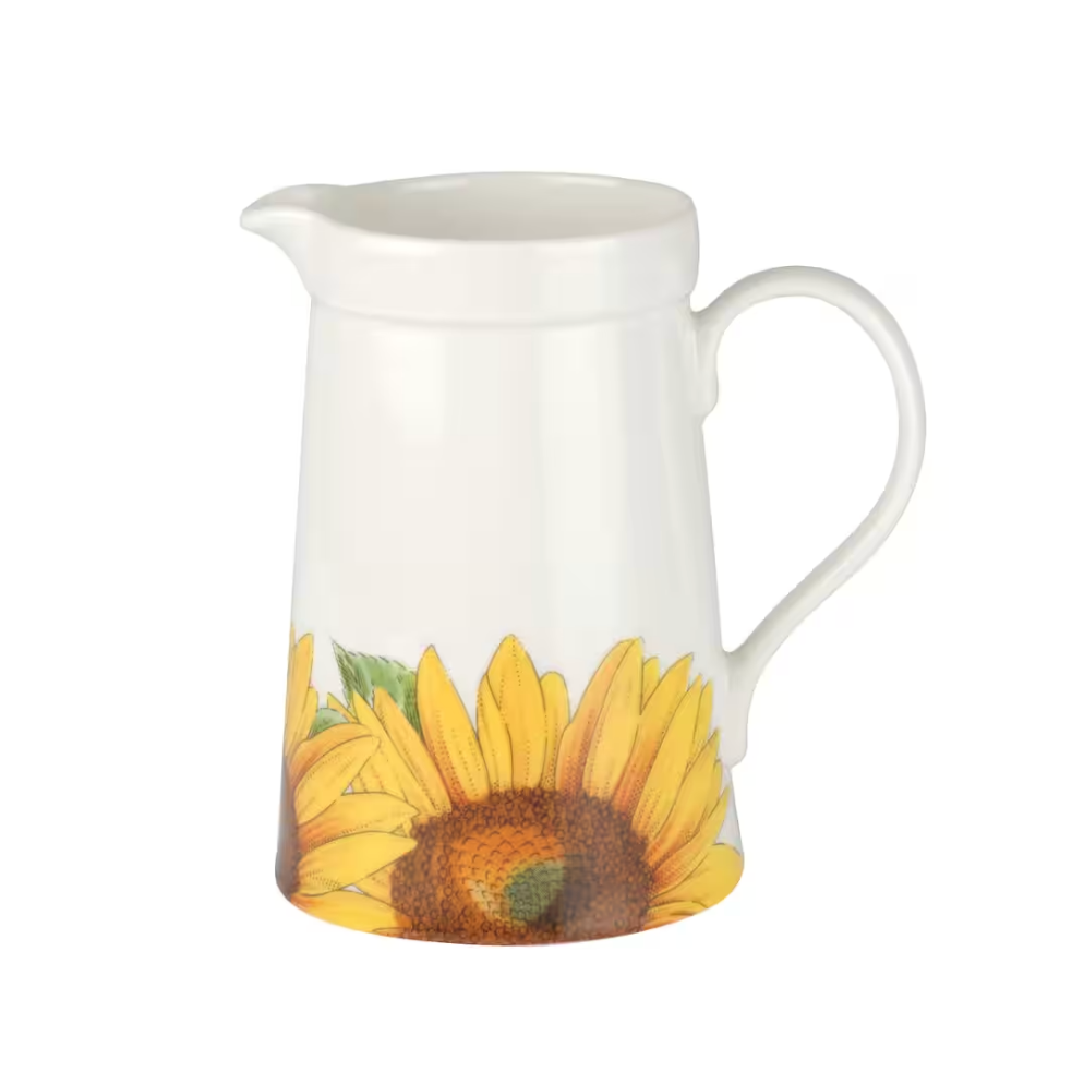 Botanic Blooms Jug 1pt - Sunflower 0.57L Single