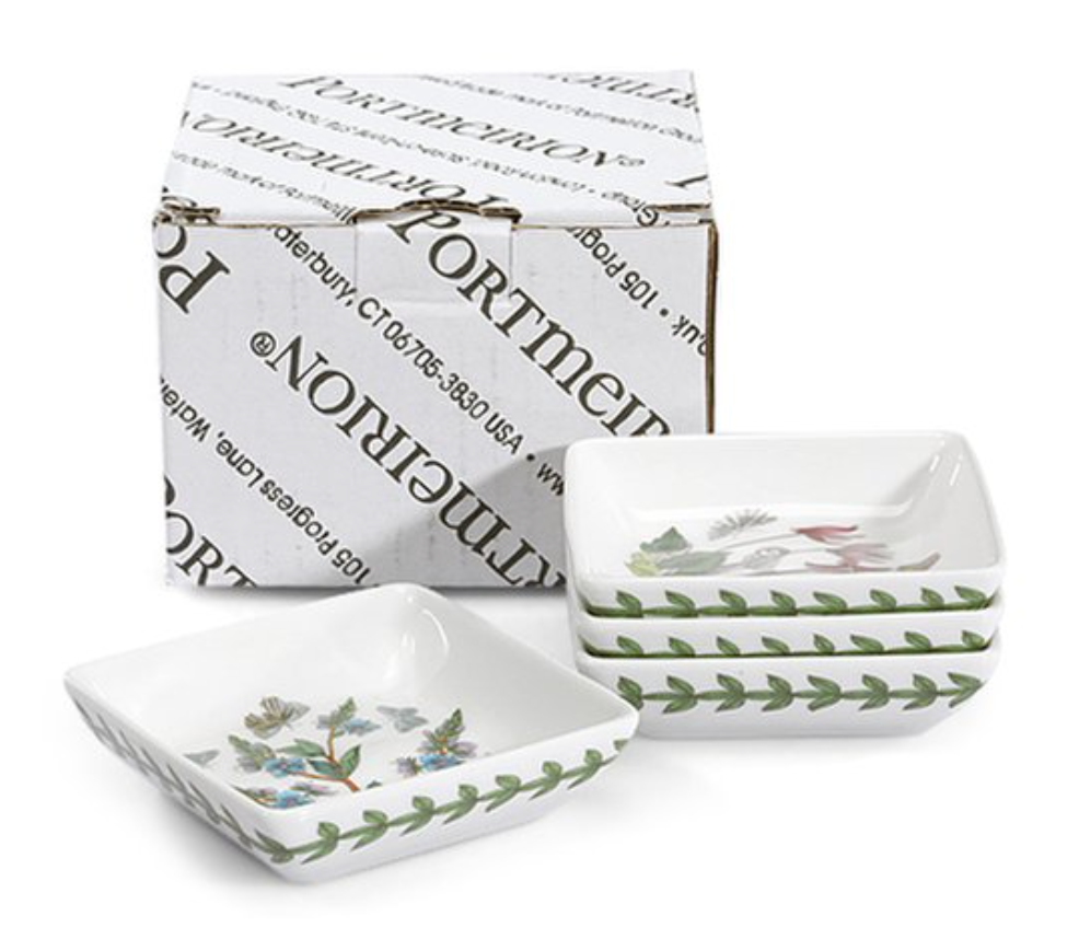 Botanic Garden Dipper Dishes Set of 4