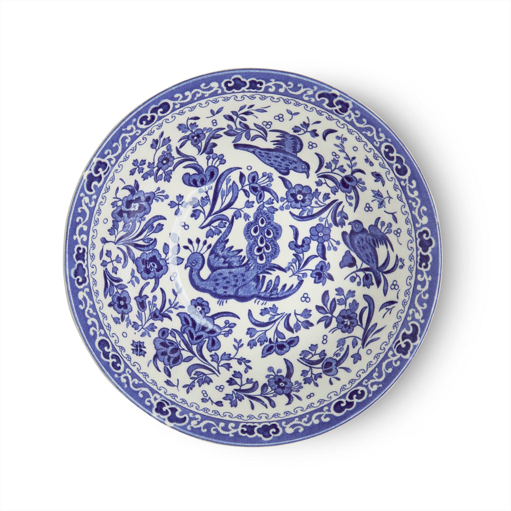 Burleigh Blue Regal Peacock Cereal Bowl 16cm