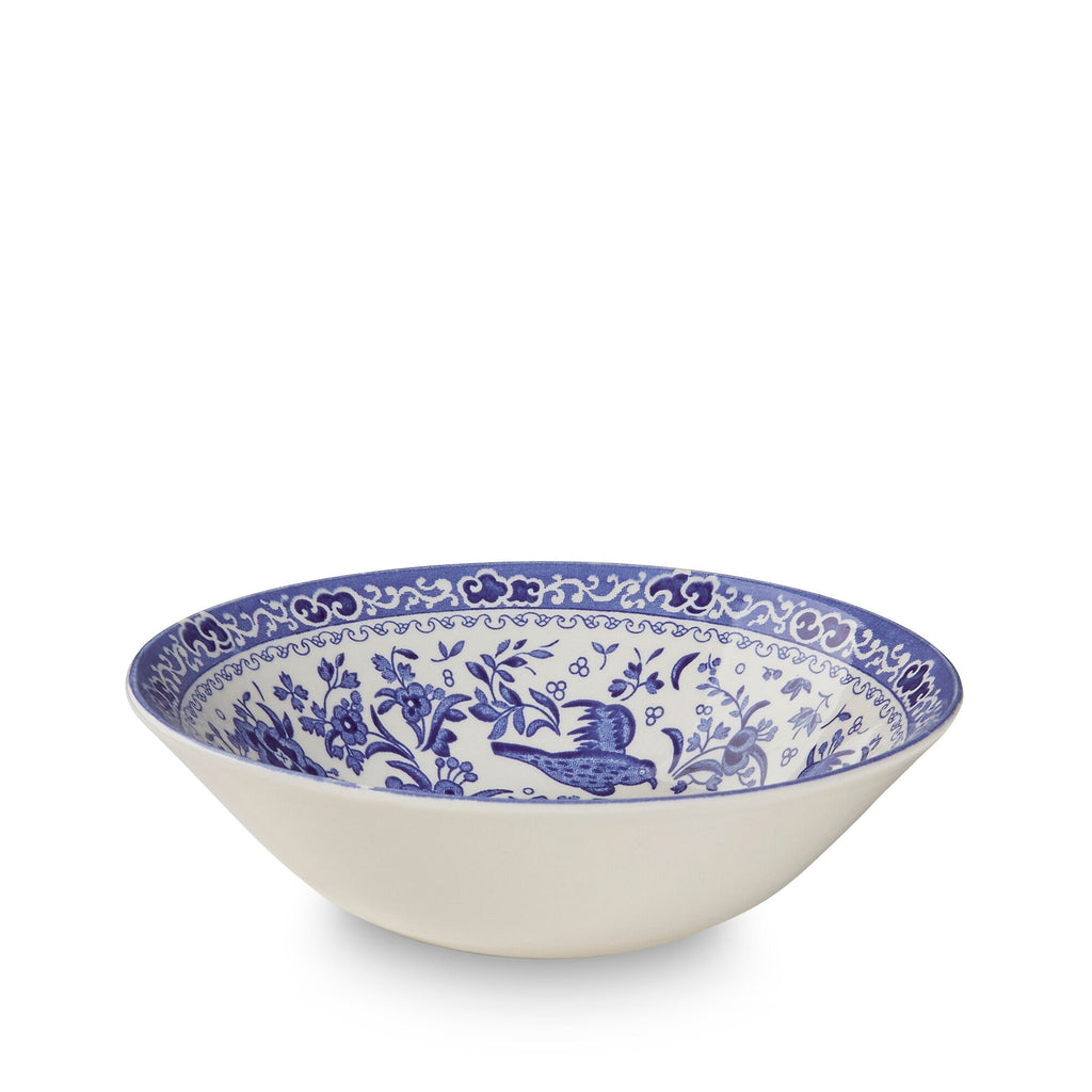 Burleigh Blue Regal Peacock Cereal Bowl 16cm