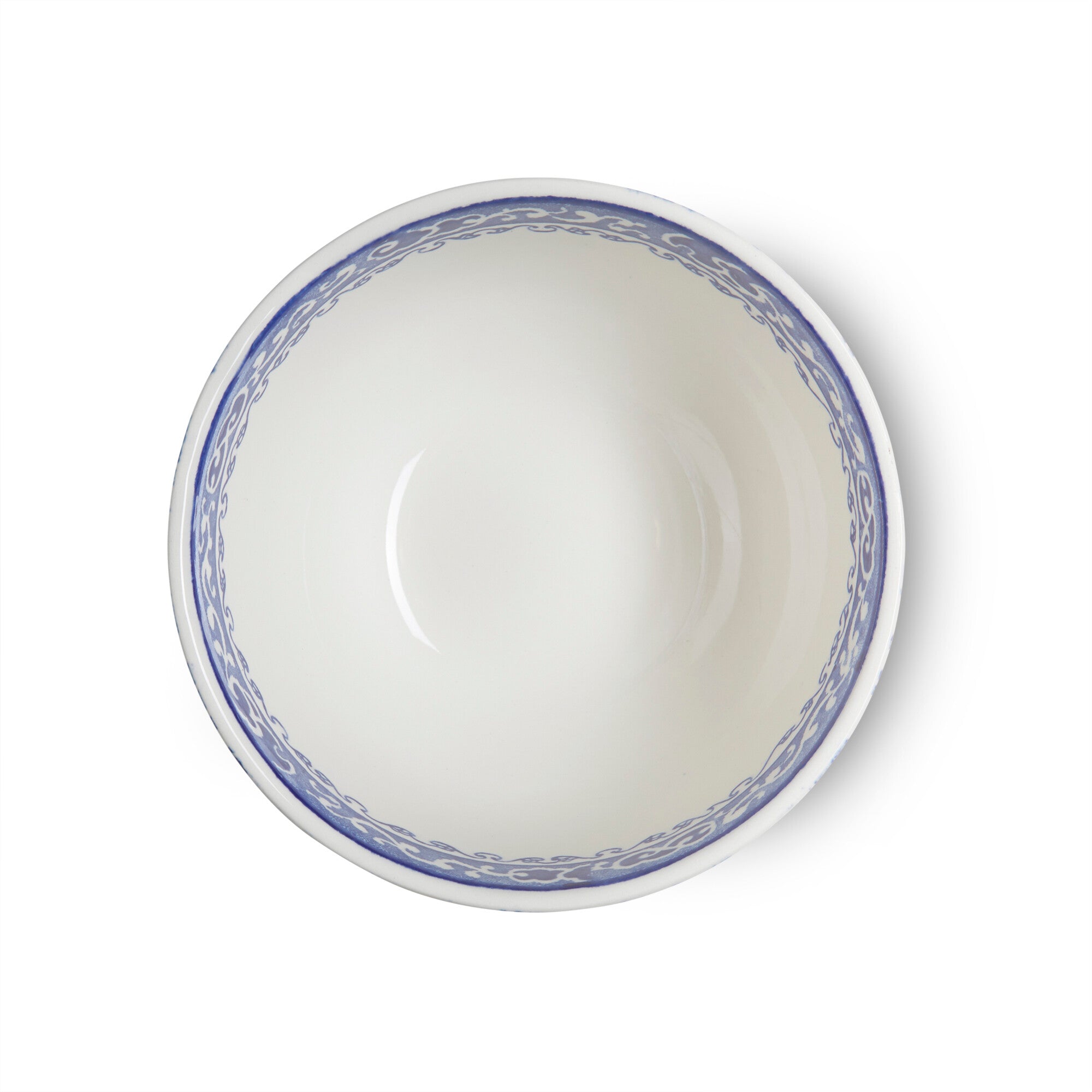 Burleigh Blue Regal Peacock Mini Footed Bowl 12cm