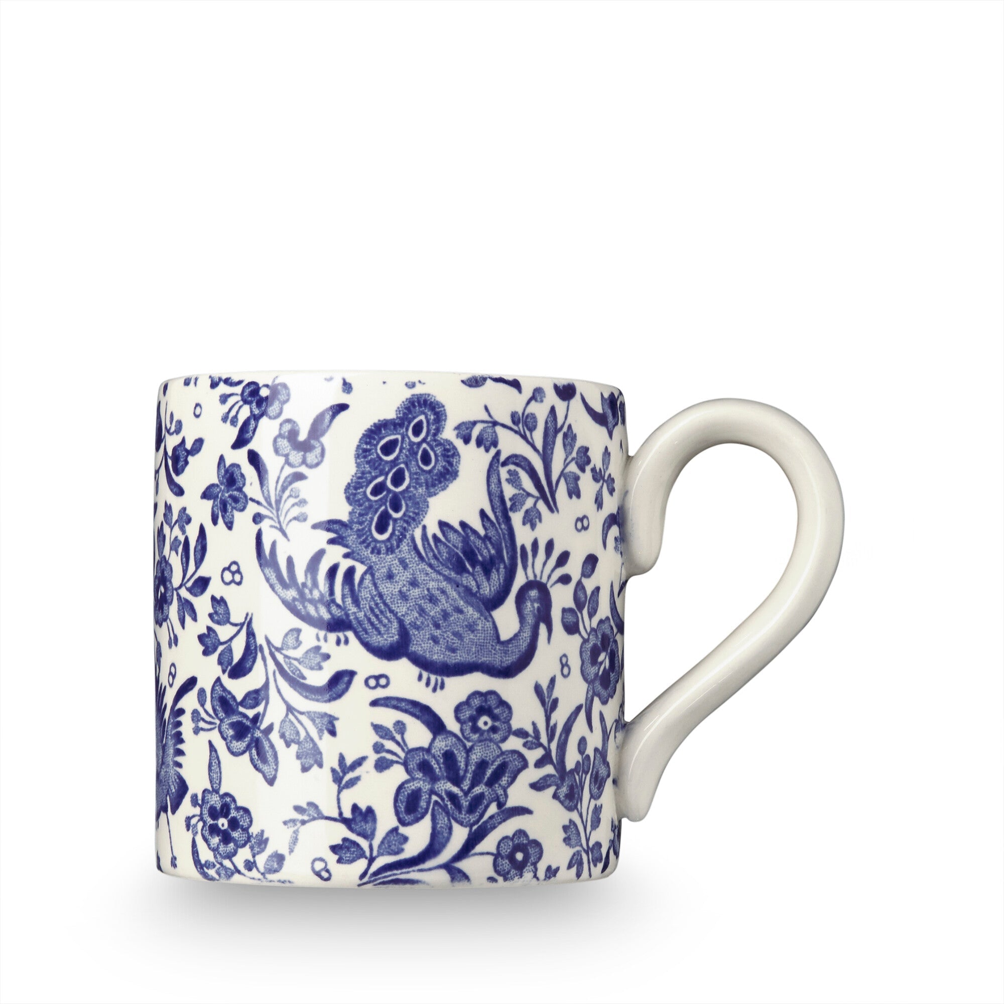 Burleigh Blue Regal Peacock Mug 284ml