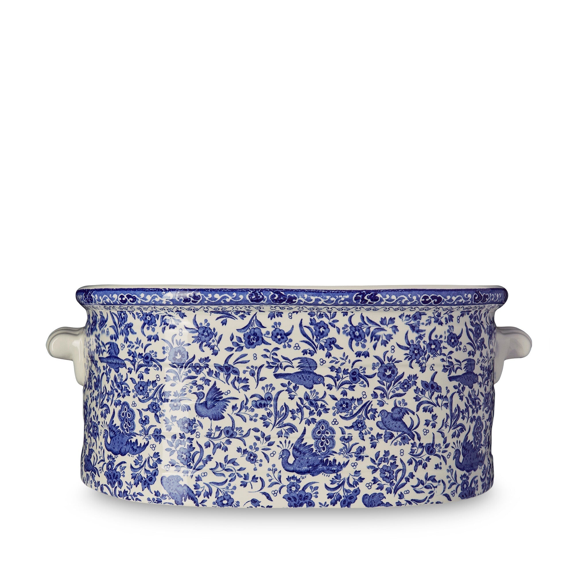 Burleigh Blue Regal Peacock Foot Bath 44cm