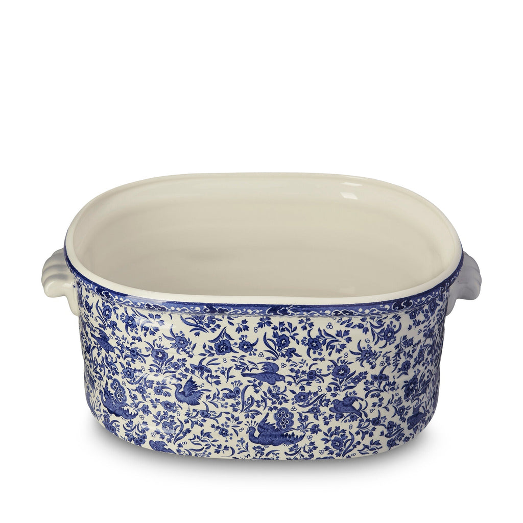 Burleigh Blue Regal Peacock Foot Bath 44cm