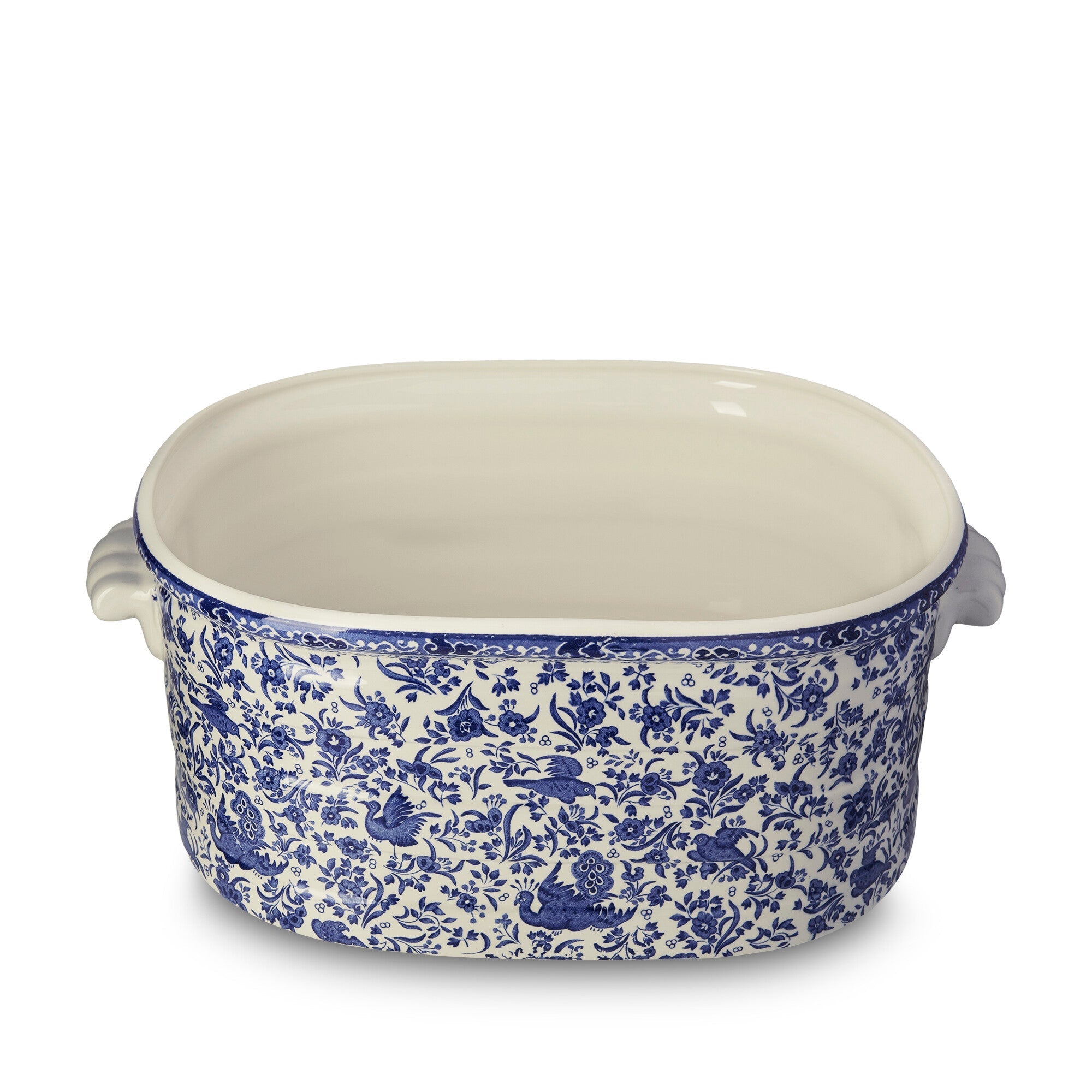 Burleigh Blue Regal Peacock Foot Bath 44cm
