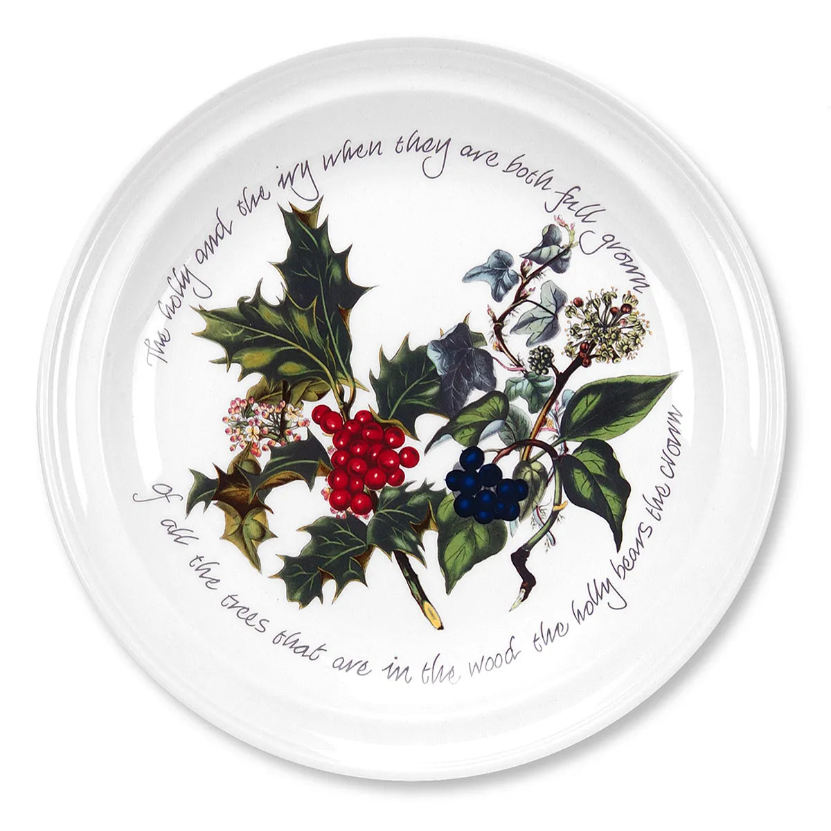 The Holly and the Ivy Dinner Plate Set 6