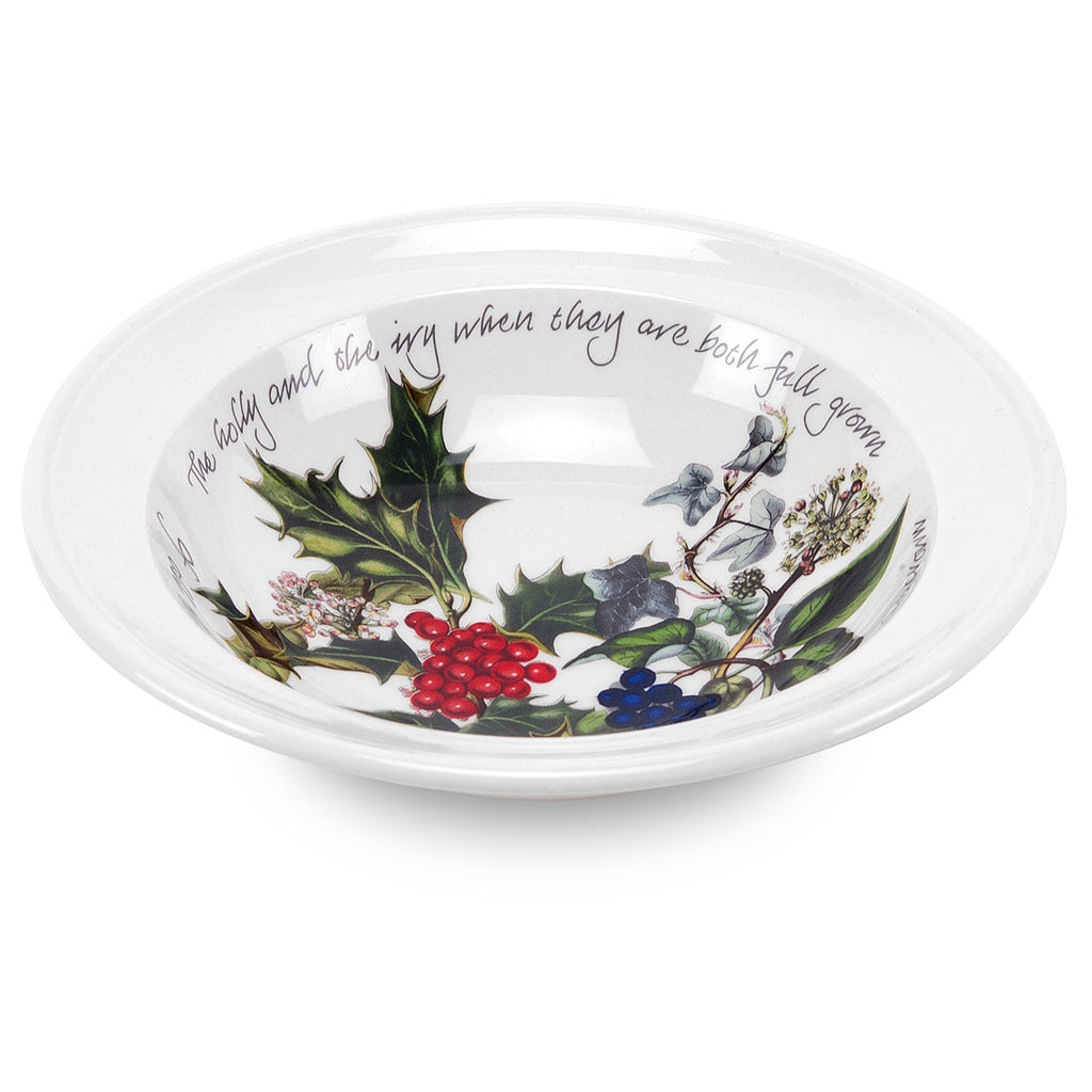 The Holly & the Ivy Oatmeal Bowl (R) 15cm Set of 6