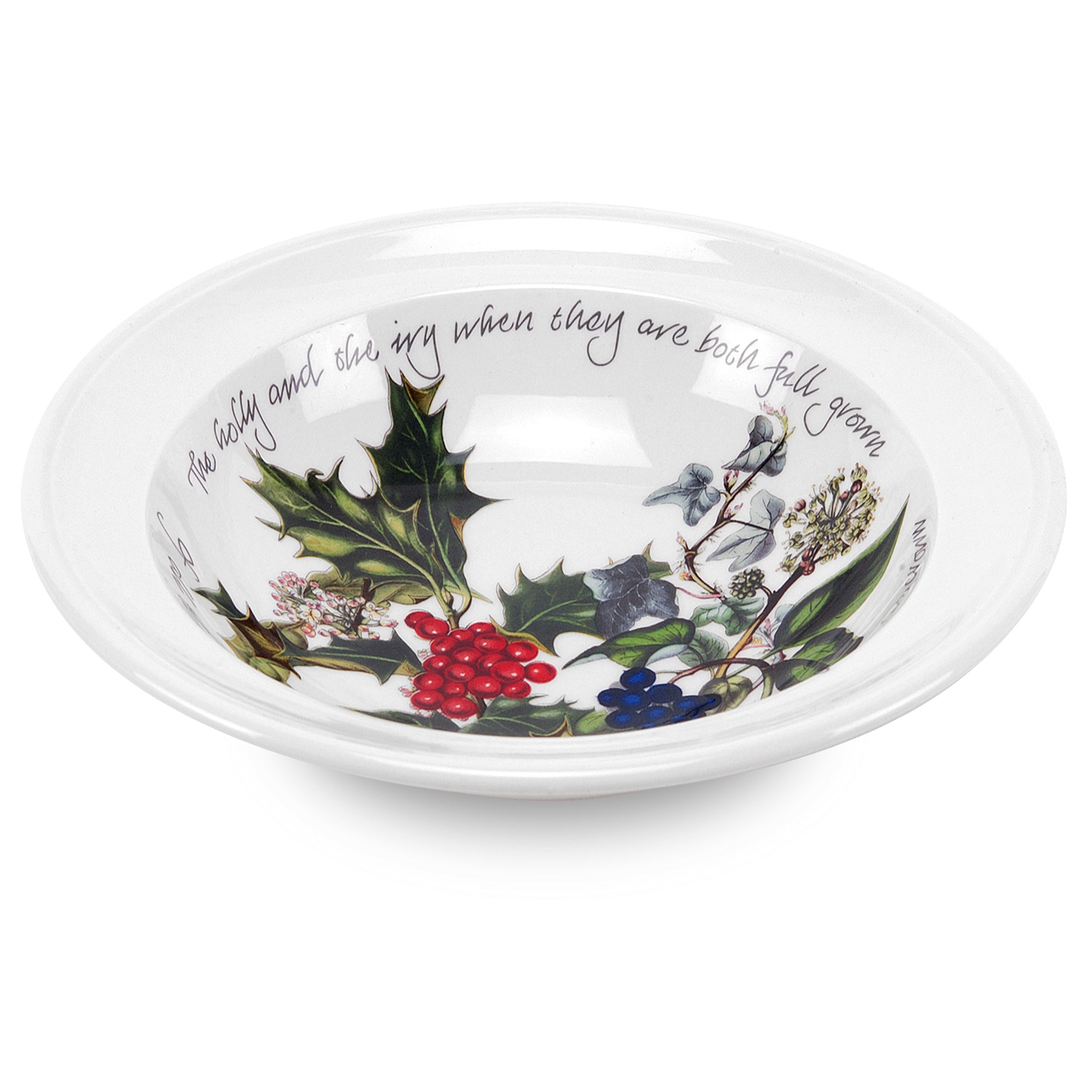 The Holly & the Ivy Oatmeal Bowl (R) 15cm Set of 6
