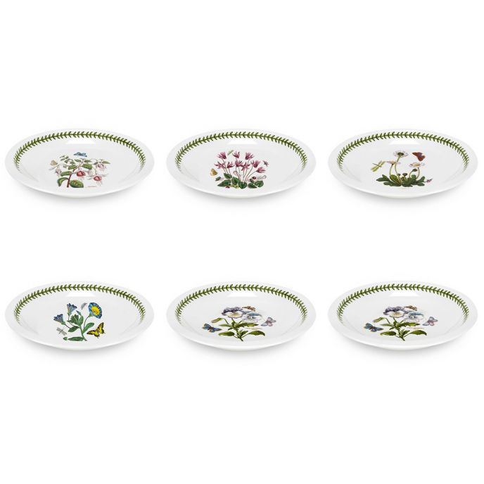 Botanic Garden Set of 6 Low Bowls