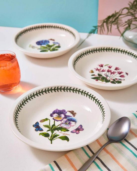 Botanic Garden Set of 6 Low Bowls