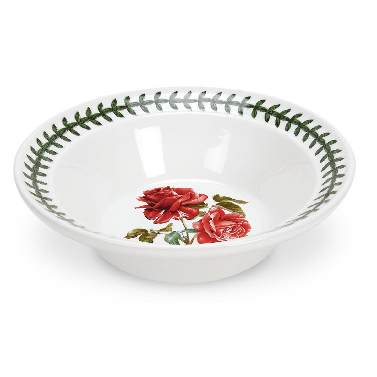 Botanic Roses Embossed Botanic Rose M Cereal Bowl 16.5cm -Fragrant Cloud single