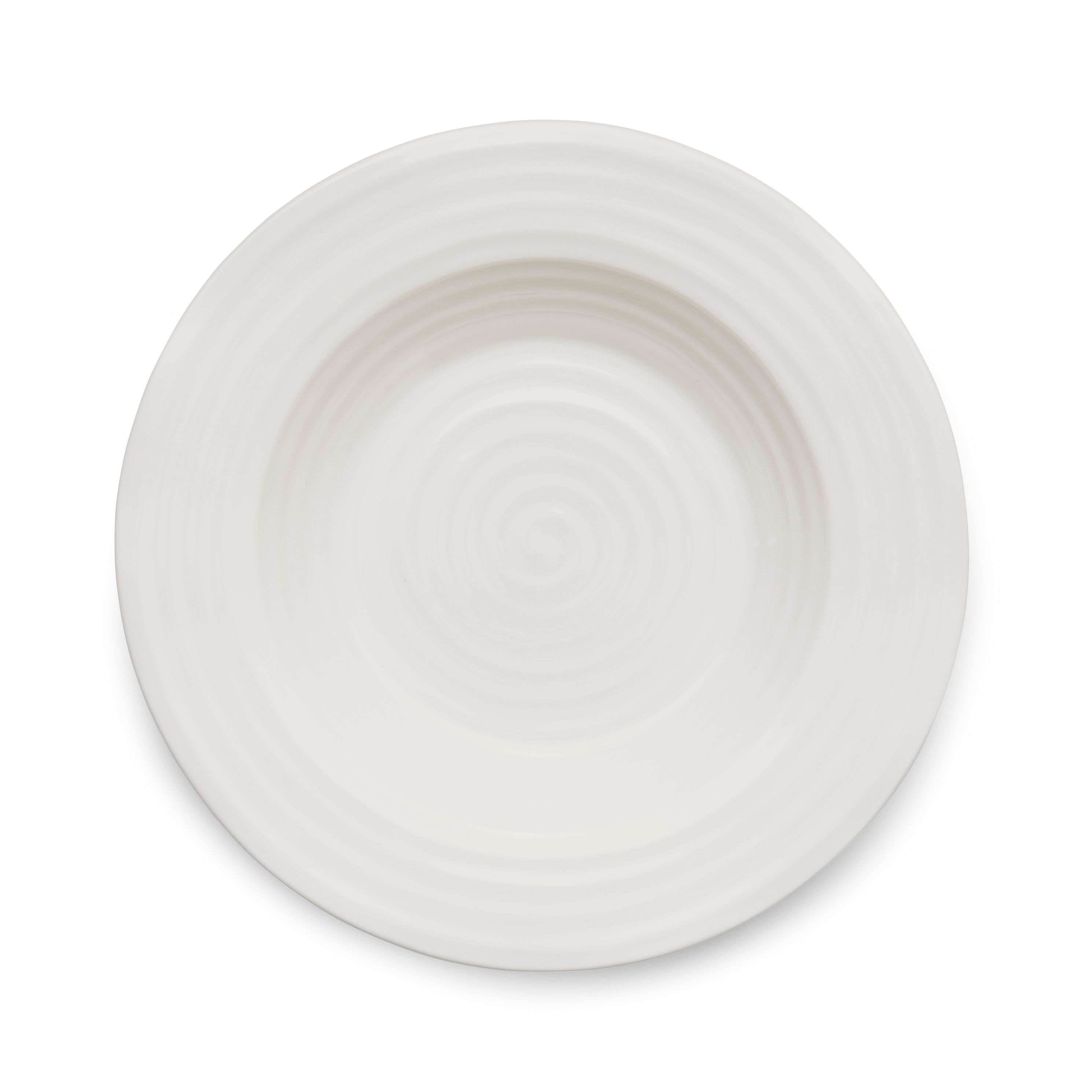 Sophie Conran for Portmeirion White  Rimmed Soup Plate 25cm Set of 4
