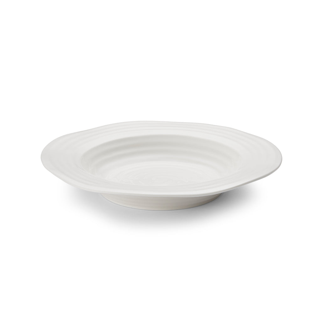 Sophie Conran for Portmeirion White  Rimmed Soup Plate 25cm Set of 4