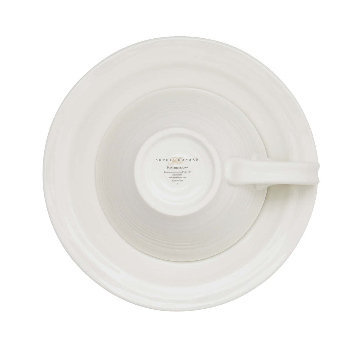 Sophie Conran for Portmeirion Teacup & Saucer 0.23L Set of 4
