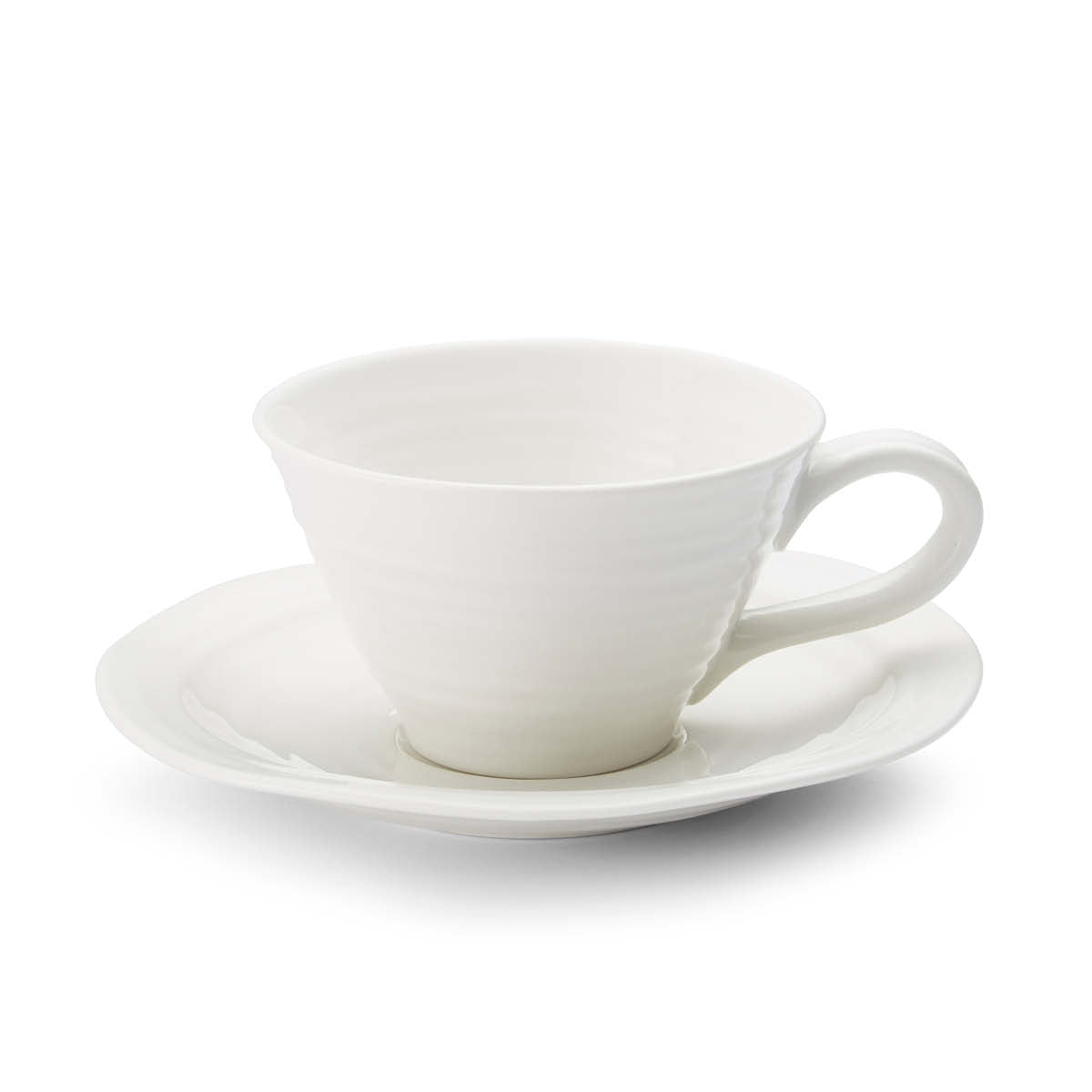 Sophie Conran for Portmeirion Teacup & Saucer 0.23L Set of 4