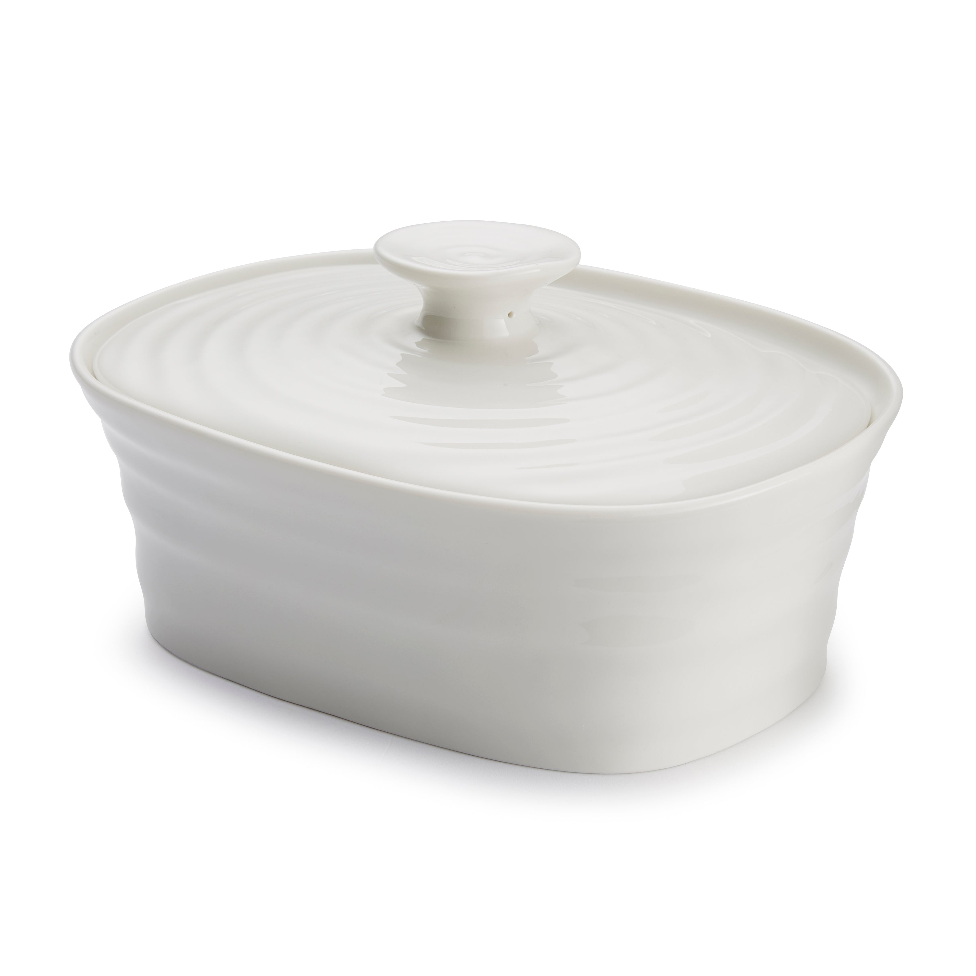 Sophie Conran for Portmeirion Covered Butter Dish 15.5cm x 12cm Single