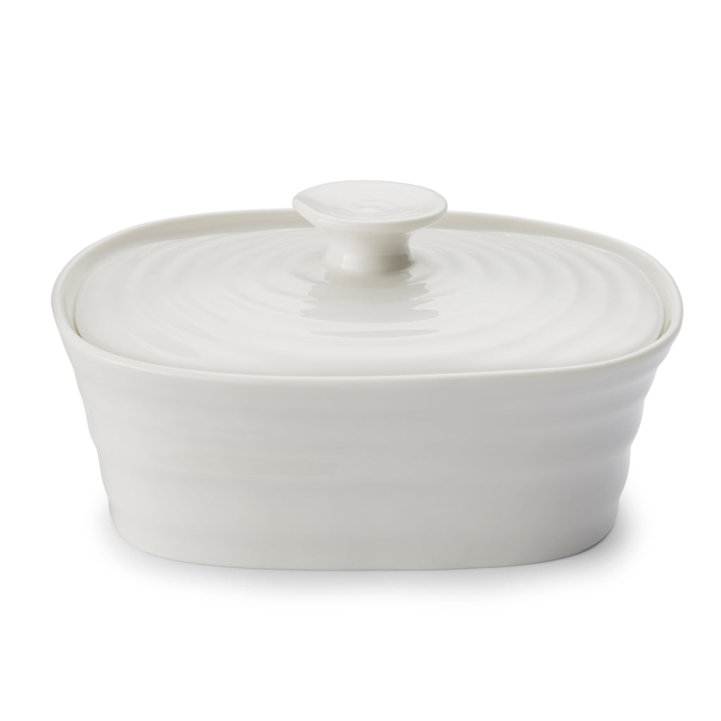 Sophie Conran for Portmeirion Covered Butter Dish 15.5cm x 12cm Single