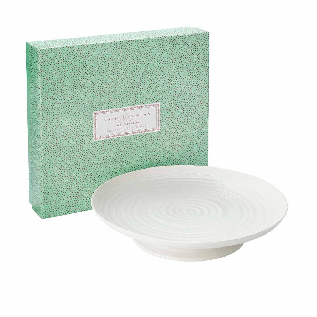 Sophie Conran for Portmeirion Footed Cake Plate 32cm x 6cm Single