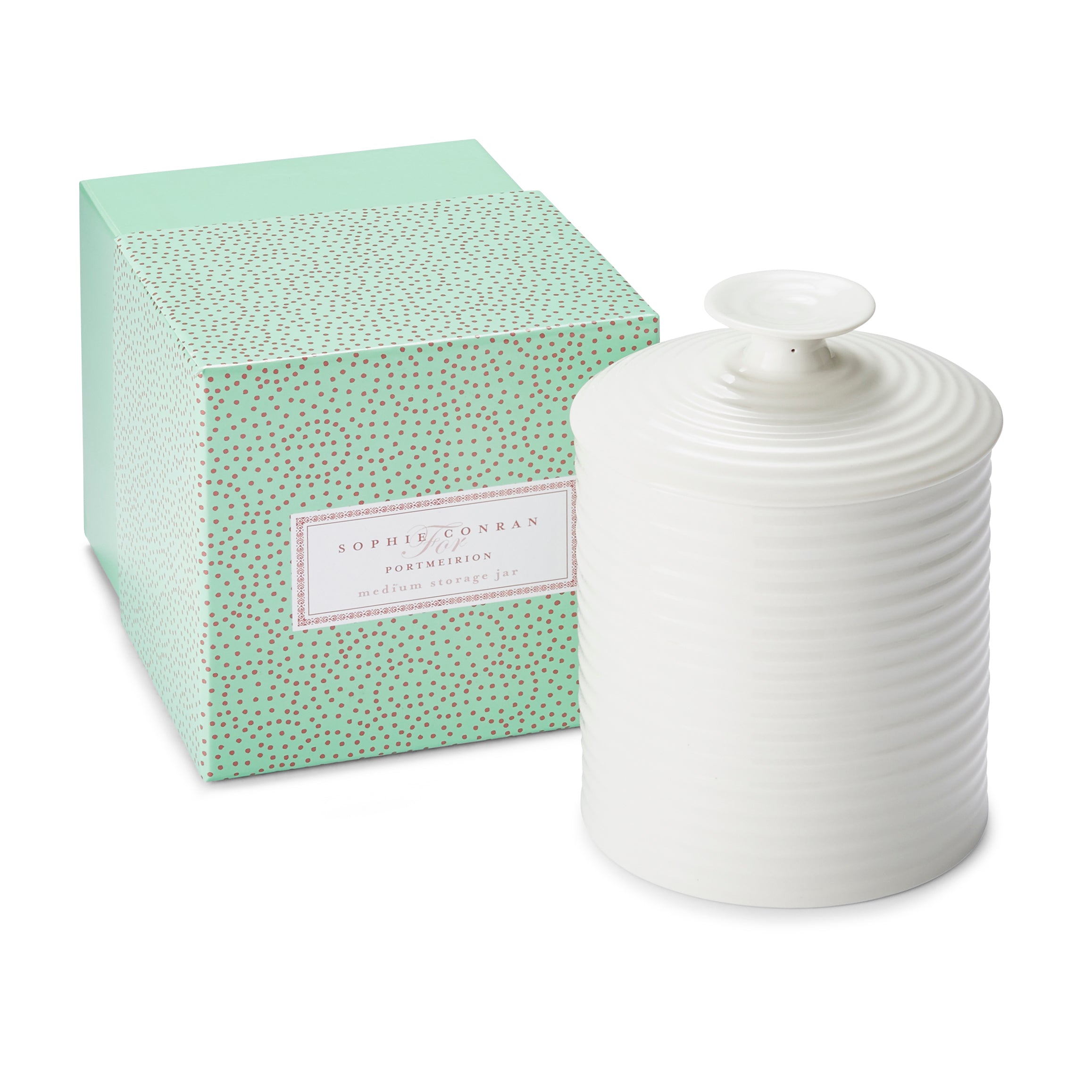 Sophie Conran for Portmeirion Medium Storage Jar 14cm d x 12.5cm Single