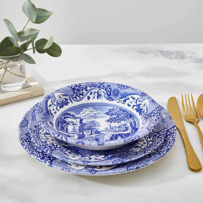 Spode Blue Italian Cereal Bowl, 20cm