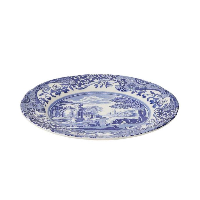Blue Italian Set of 4 Side Plates 19cm