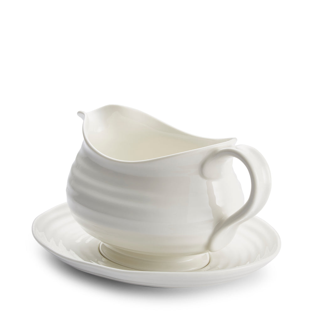 Sophie Conran for Portmeirion Gravy Boat & Stand B-0.55L/S-22cm Single