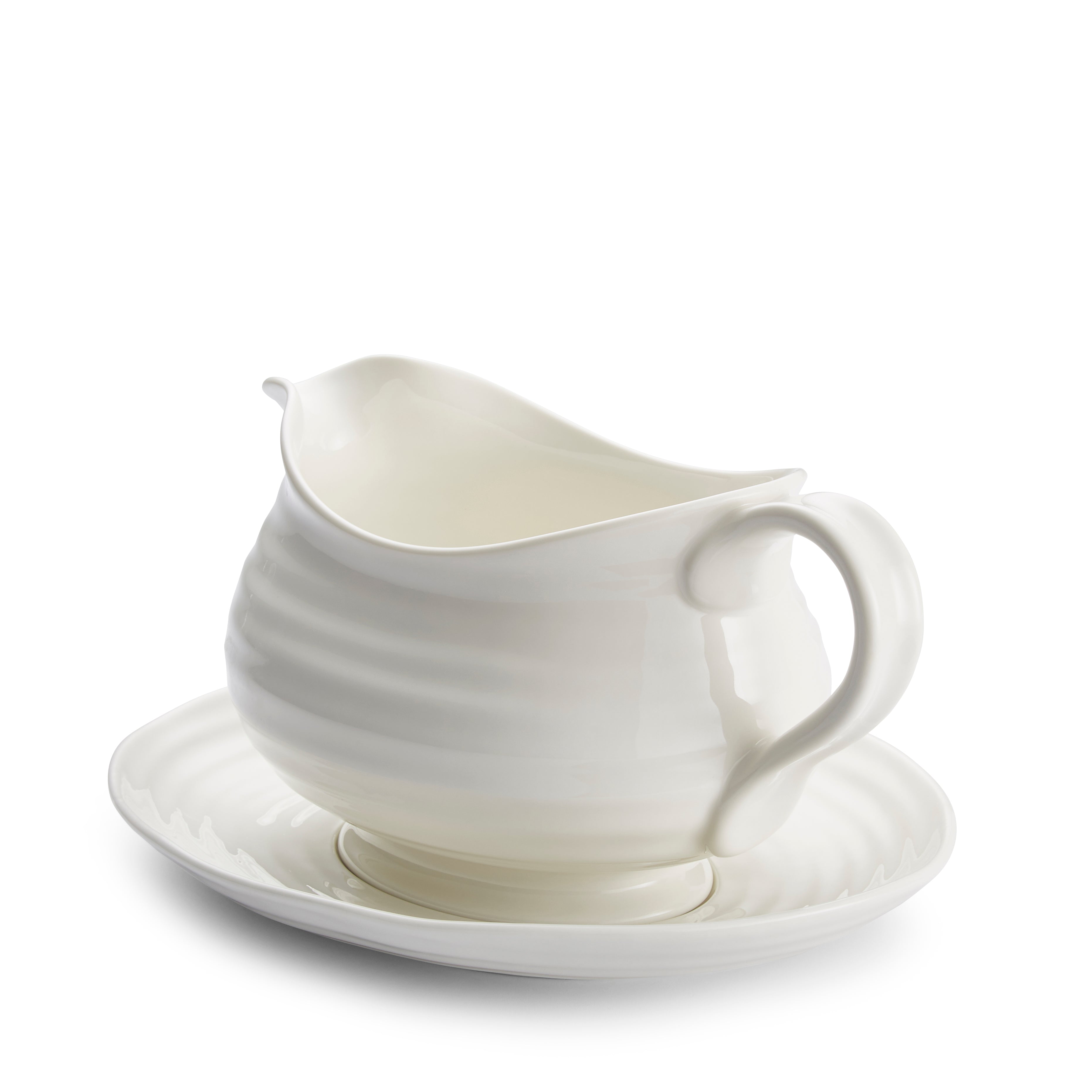 Sophie Conran for Portmeirion Gravy Boat & Stand B-0.55L/S-22cm Single