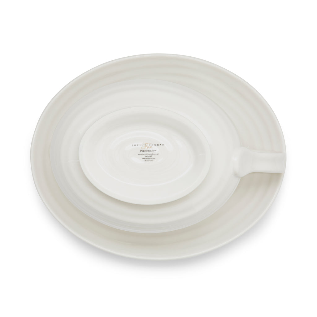 Sophie Conran for Portmeirion Gravy Boat & Stand B-0.55L/S-22cm Single