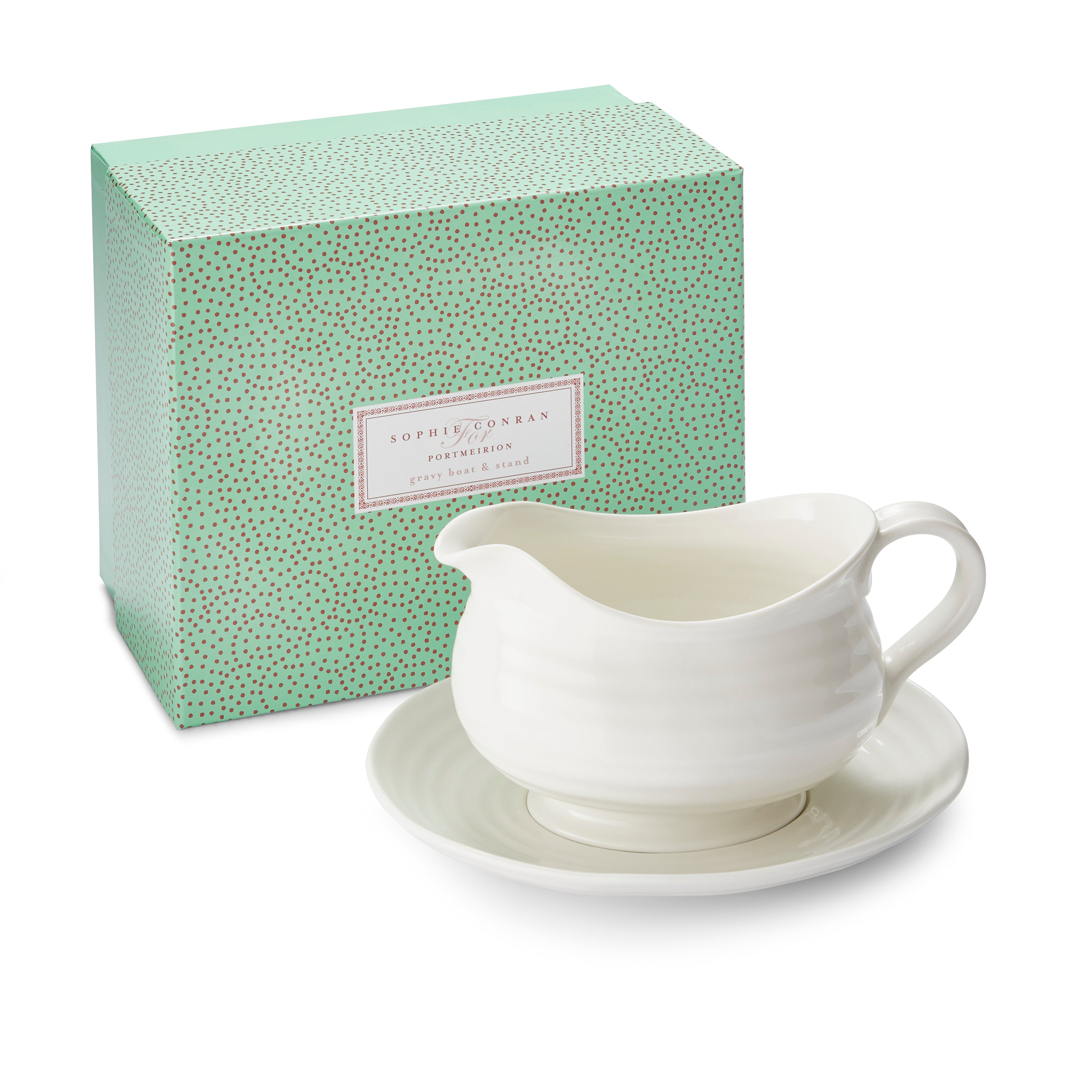 Sophie Conran for Portmeirion Gravy Boat & Stand B-0.55L/S-22cm Single