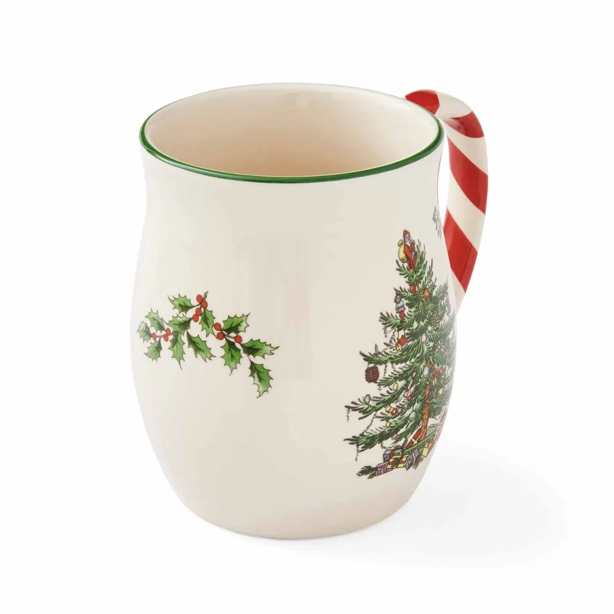 Christmas Tree Set of 4 Candy Cane Mugs
