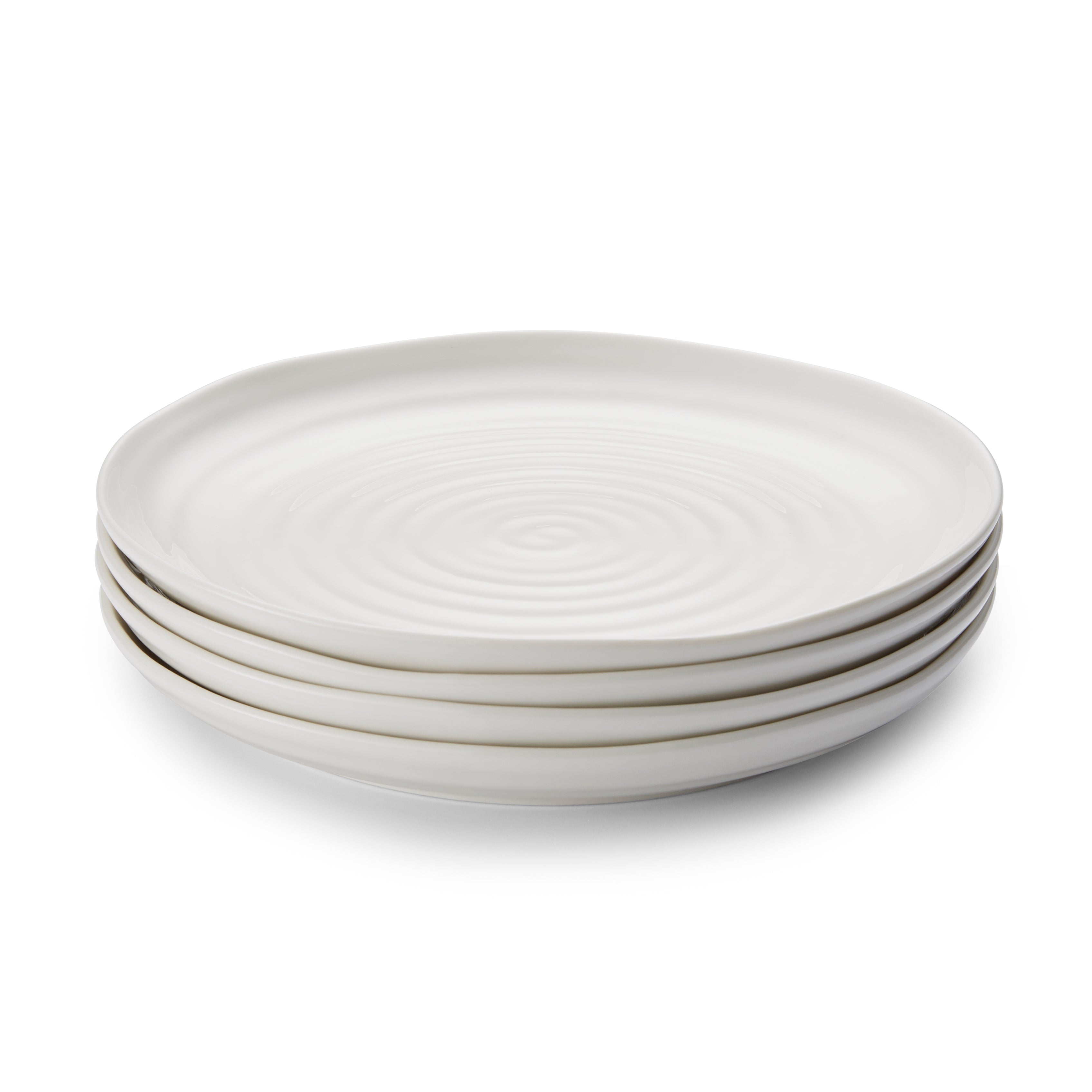 Sophie Conran for Portmeirion Round Coupe Buffet Plate 22cm Set of 4