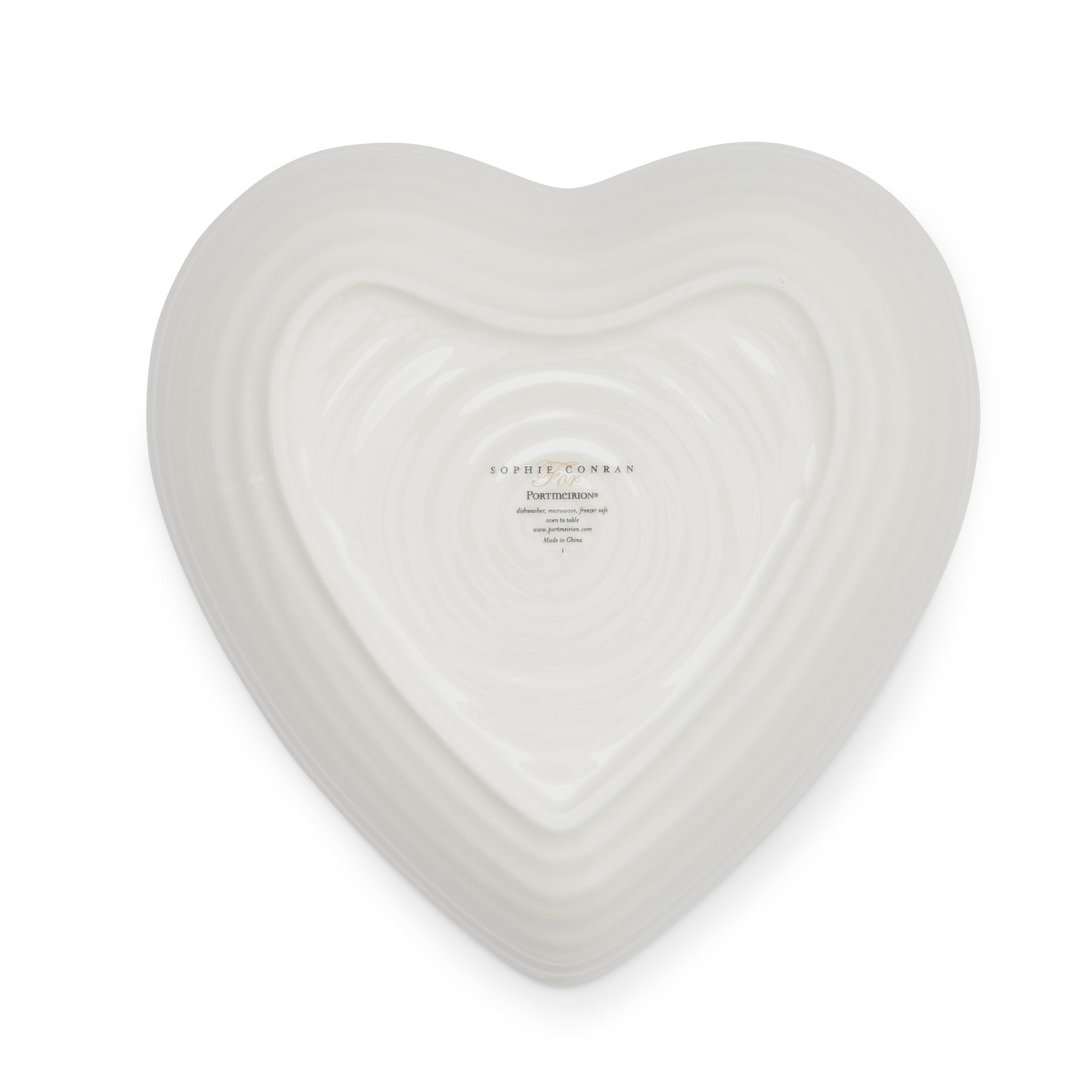 Sophie Conran for Portmeirion Heart Bowl - Small - White 15cm Single